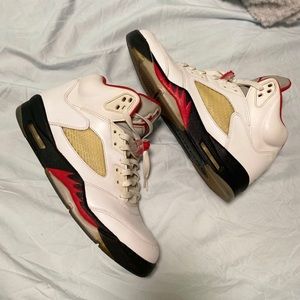 Air Jordan 5 Fire Red's 2013